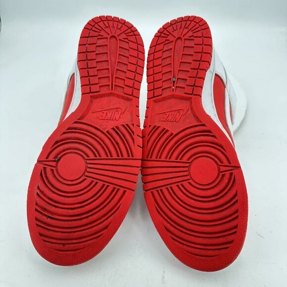 Nike Dunk Low Championship Men Size 11 DD1391-600 Red White Athletic Shoes - Picture 9 of 11
